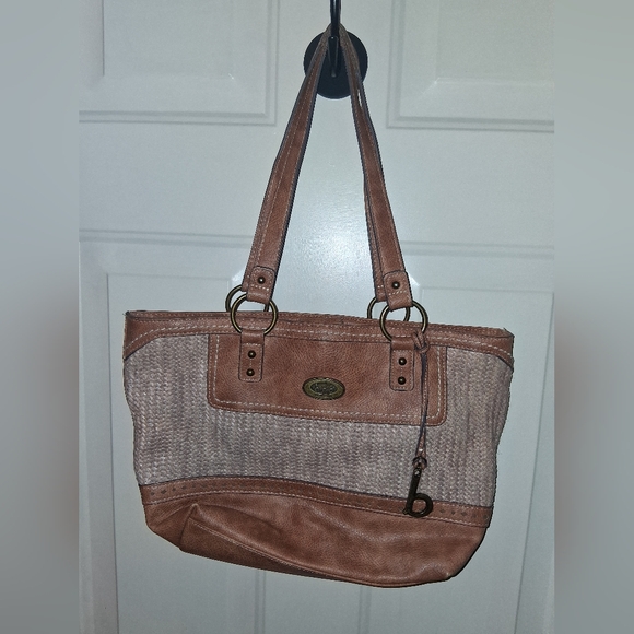 BOC Born Concept vegan faux leather Shoulder Bag/Purse 3 Section - Picture 1 of 12